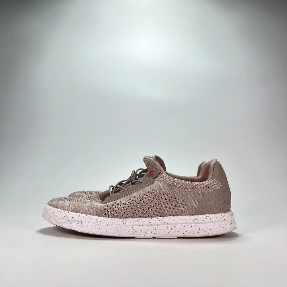 Magellan Outdoors Tidewater Taupe Speckled White Casual Boat Shoes Men's Size 8D